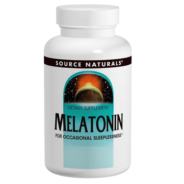 Melatonin 5mg Sublingual-Peppermint 5mg - Source Naturals